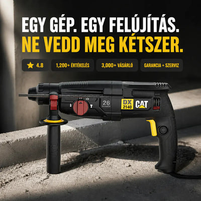 DX2140 Power+ 800W 26mm 3.0J SDS Plus Fúró-vésőkalapács