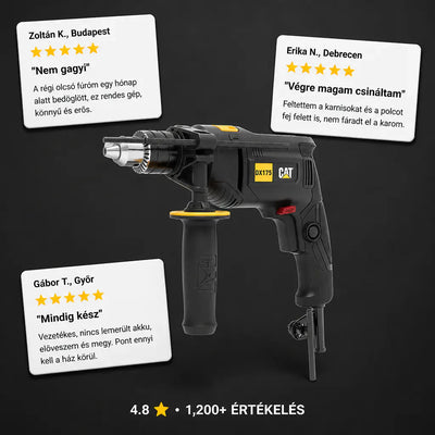 DX175 Power+ 600W Ütvefúró DX175