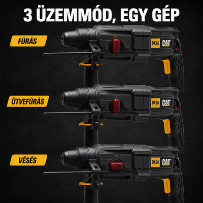 DX26 Power+ SDS fúrókalapács 800W 26mm