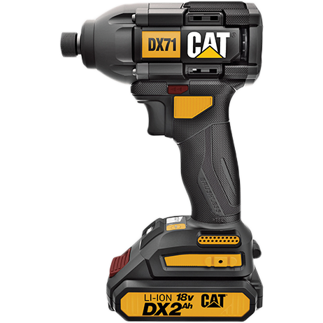 DX71 Power+ Ütőcsavarhúzó  18V 215 NM (kefe nélküli) 2X2AH töltővel és tokkal