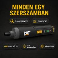 DX1110 Power+ 4V Akkus csavarhúzó