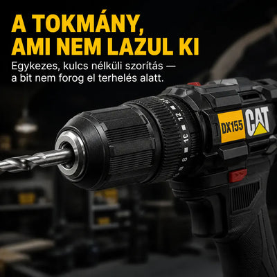DX155 Power+ Akkumulátoros ütvefúró-csavarozó 18V 50 N.m