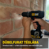 DX155 Power+ Akkumulátoros ütvefúró-csavarozó 18V 50 N.m