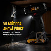 DX155 Power+ Akkumulátoros ütvefúró-csavarozó 18V 50 N.m