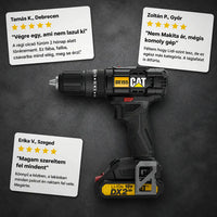 DX155 Power+ Akkumulátoros ütvefúró-csavarozó 18V 50 N.m