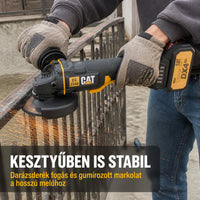 DX3140B Power+ 18V Kefe nélküli 125mm-es sarokcsiszoló