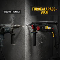 DX2140 Power+ 800W 26mm 3.0J SDS Plus Fúró-vésőkalapács