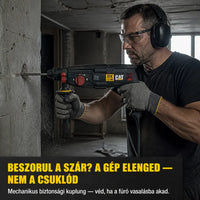 DX2140 Power+ 800W 26mm 3.0J SDS Plus Fúró-vésőkalapács