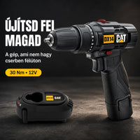 DX14 Power+ Fúrócsavarozó 12 Volt / 2.0 Ah Li-ion