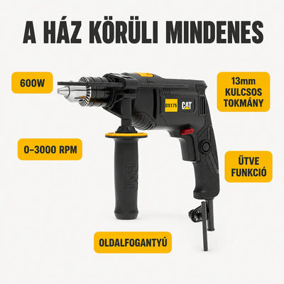 DX175 Power+ 600W Ütvefúró DX175